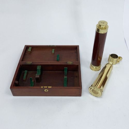 fig 5. Regency Period Cased Telescope on Stand by Joseph Smith of Royal Exchange London