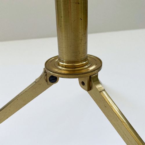 SMALL GEORGIAN CASED LIBRARY TELESCOPE ON STAND BY MATTHEW BERGE LONDON - ADDITIONAL PHOTO 9