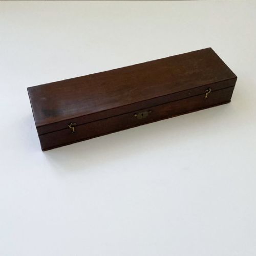 SMALL GEORGIAN CASED LIBRARY TELESCOPE ON STAND BY MATTHEW BERGE LONDON - ADDITIONAL PHOTO 12