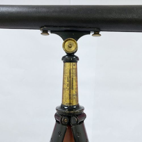 fig 7. Victorian Boer War Period Telescope by Gregory for the Royal Warwickshire Volunteers