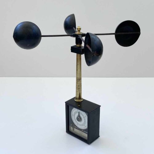 fig 2. Late Victorian Robinson-Beckley Anemometer by J Hicks of Hatton Garden