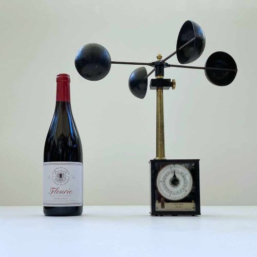 fig 3. Late Victorian Robinson-Beckley Anemometer by J Hicks of Hatton Garden