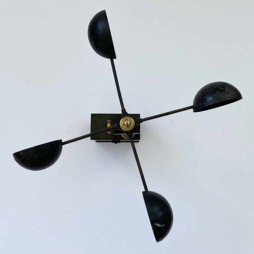 fig 5. Late Victorian Robinson-Beckley Anemometer by J Hicks of Hatton Garden