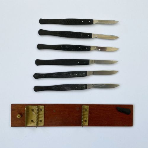 fig 8. Mid Victorian Surgical Post Mortem Instrument Set by S Maw Son & Thompson
