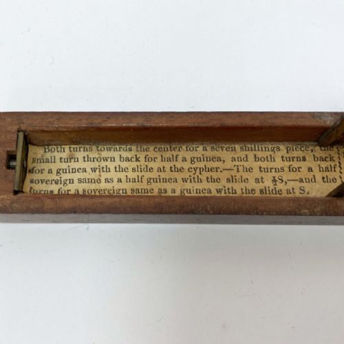 REGENCY DOUBLE TURN FOLDING GOLD BALANCE BY STEPHEN HOUGHTON SON OF ORMSKIRK - ADDITIONAL PHOTO 3