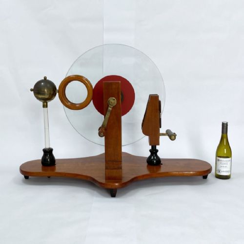 VERY LARGE VICTORIAN WINTERS PATTERN ELECTROSTATIC MACHINE - ADDITIONAL PHOTO 1