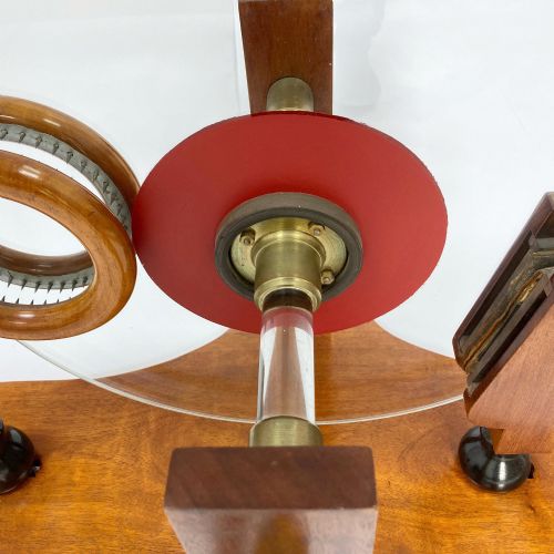 VERY LARGE VICTORIAN WINTERS PATTERN ELECTROSTATIC MACHINE - ADDITIONAL PHOTO 3