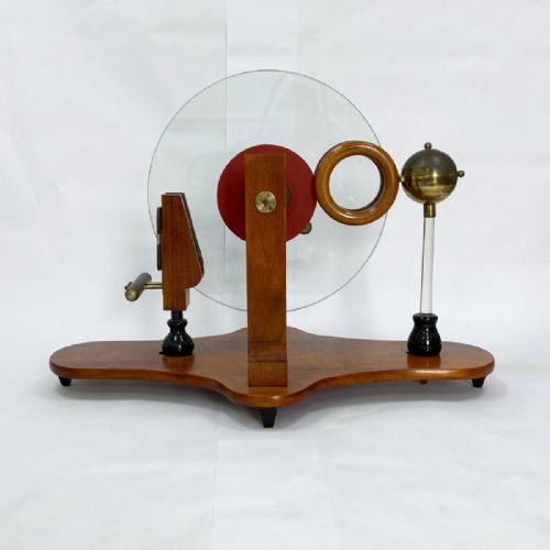 VERY LARGE VICTORIAN WINTERS PATTERN ELECTROSTATIC MACHINE - ADDITIONAL PHOTO 7