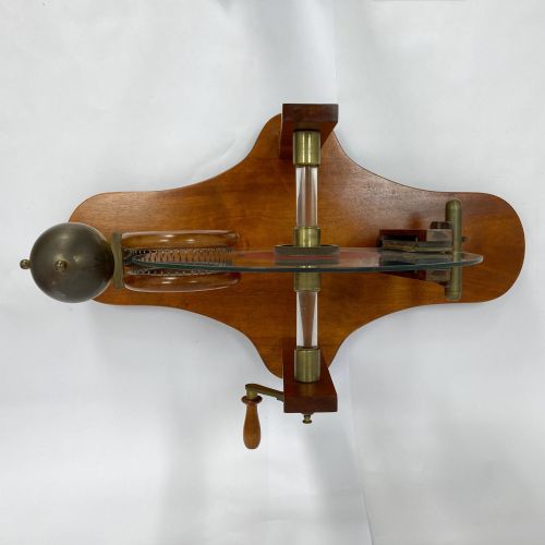 VERY LARGE VICTORIAN WINTERS PATTERN ELECTROSTATIC MACHINE - ADDITIONAL PHOTO 9