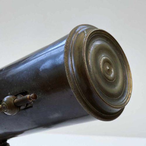 fig 7. Mid Eighteenth Century Cased Gregorian Reflecting Telescope by Benjamin Martin of Fleet Street