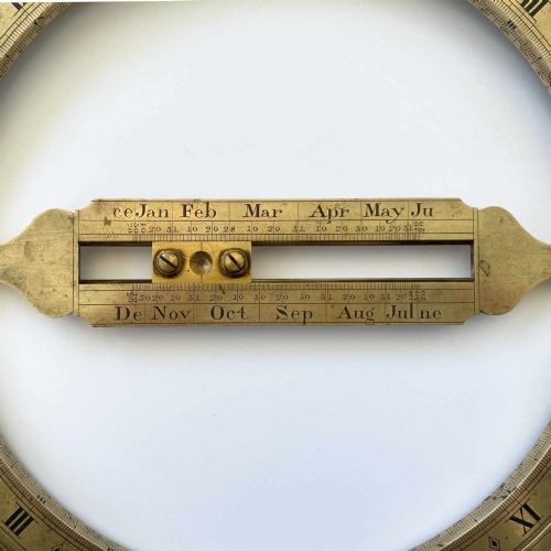 fig 2. Large Eighteenth Century Universal Equinoctial Ring Dial by Dollond London