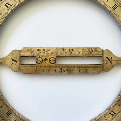 fig 3. Large Eighteenth Century Universal Equinoctial Ring Dial by Dollond London