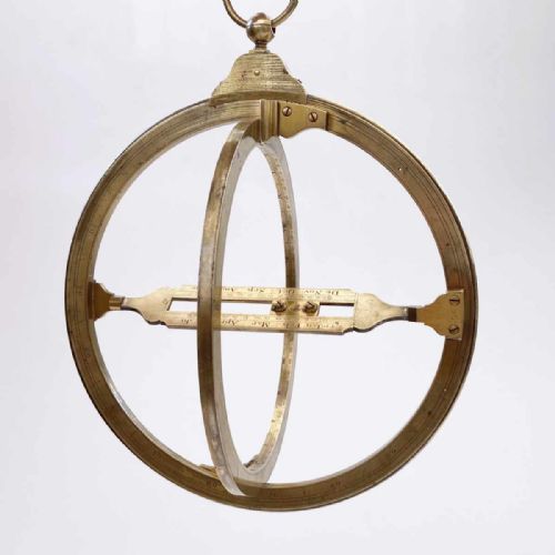 fig 5. Large Eighteenth Century Universal Equinoctial Ring Dial by Dollond London