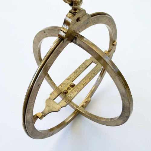 fig 7. Large Eighteenth Century Universal Equinoctial Ring Dial by Dollond London