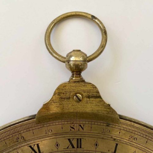 fig 8. Large Eighteenth Century Universal Equinoctial Ring Dial by Dollond London