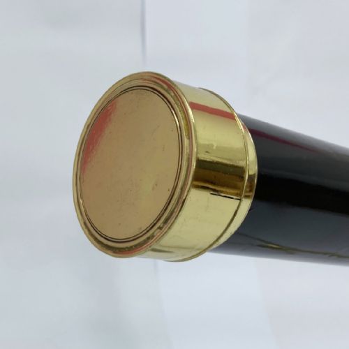 EARLY VICTORIAN CASED FOUR DRAW TELESCOPE ON STAND BY CHADBURN BROTHERS OF SHEFFIELD - ADDITIONAL PHOTO 3