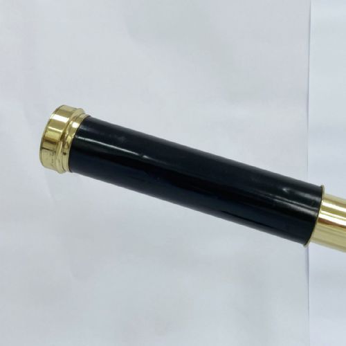 EARLY VICTORIAN CASED FOUR DRAW TELESCOPE ON STAND BY CHADBURN BROTHERS OF SHEFFIELD - ADDITIONAL PHOTO 7