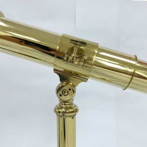 EARLY VICTORIAN CASED FOUR DRAW TELESCOPE ON STAND BY CHADBURN BROTHERS OF SHEFFIELD - ADDITIONAL PHOTO 8
