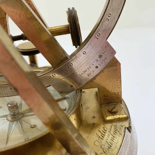 CASED GEORGE IV ALTAZIMUTH THEODOLITE BY ALEXANDER ADIE OF EDINBURGH - ADDITIONAL PHOTO 6
