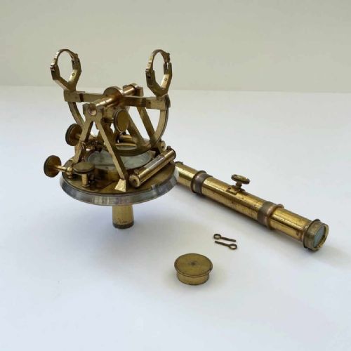 CASED GEORGE IV ALTAZIMUTH THEODOLITE BY ALEXANDER ADIE OF EDINBURGH - ADDITIONAL PHOTO 10