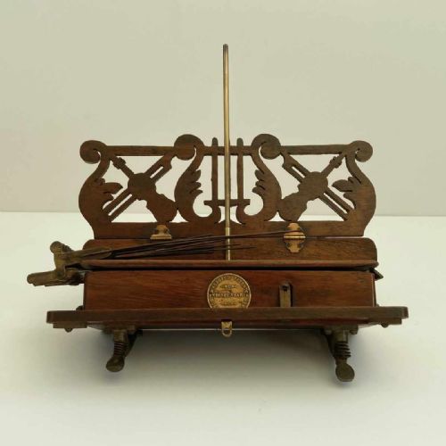 VICTORIAN PADBURYS PATENT INDISPENSABLE MUSIC LEAF TURNER - ADDITIONAL PHOTO 2
