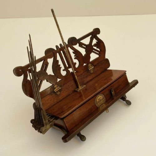 VICTORIAN PADBURYS PATENT INDISPENSABLE MUSIC LEAF TURNER - ADDITIONAL PHOTO 5