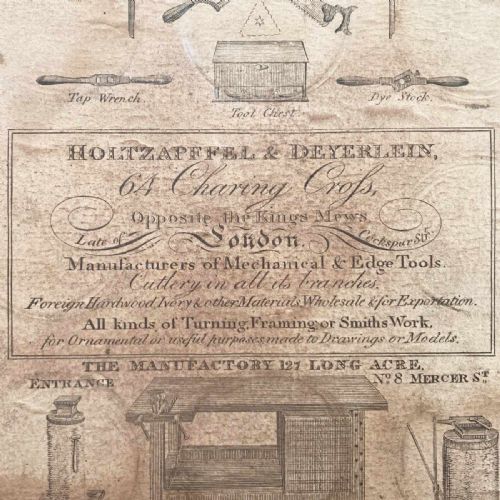 fig 2. George IV Period Tool or Lathe Sharpening Powders by Holtzapffel & Deyerlein