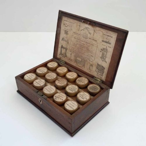 fig 8. George IV Period Tool or Lathe Sharpening Powders by Holtzapffel & Deyerlein