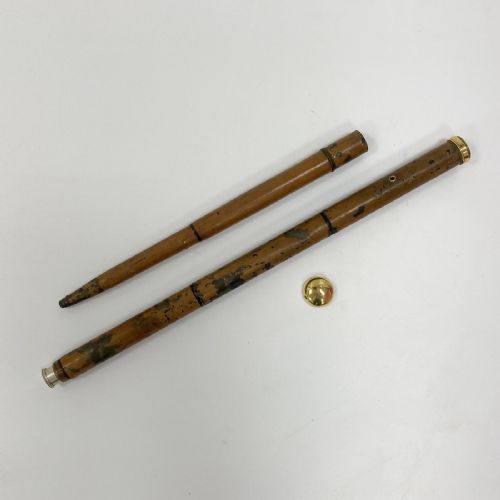 fig 3. French Revolutionary Period Walking Cane Telescope by Jecker of Paris