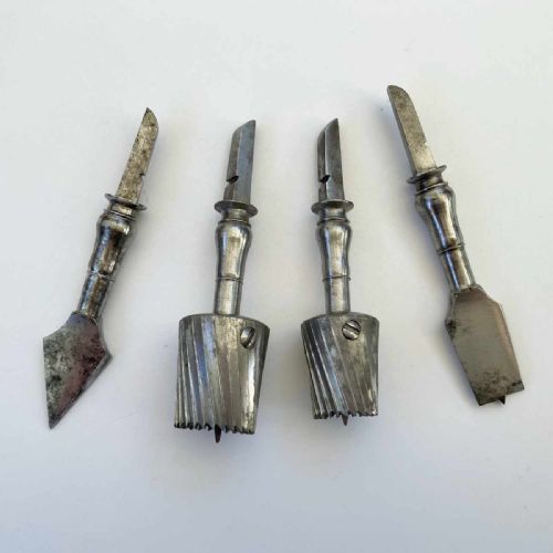 fig 4. Eighteenth Century Paris School of Medicine Surgeons Trepanning or Trephine Set