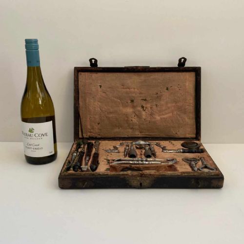 fig 5. Eighteenth Century Paris School of Medicine Surgeons Trepanning or Trephine Set