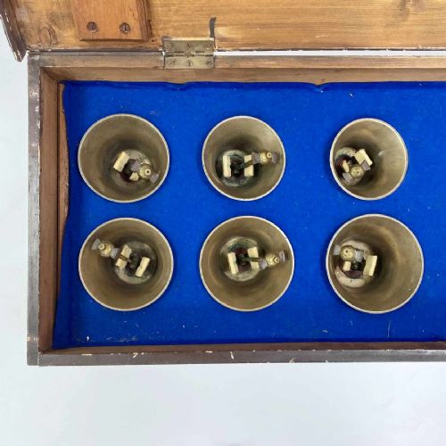 LATE VICTORIAN CASED SET OF TWELVE HANDBELLS BY WARNERS OF LONDON - ADDITIONAL PHOTO 7