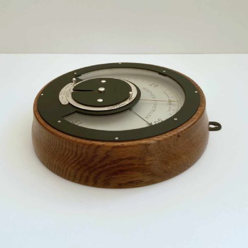 fig 1. Early Twentieth Century Weather Foreteller Aneroid Barometer by Negretti & Zambra