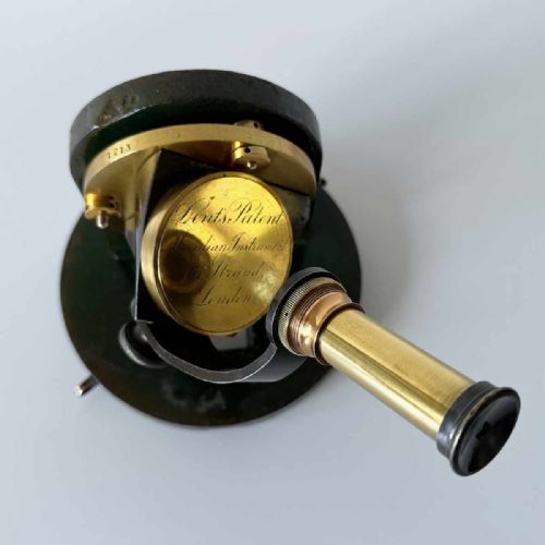 fig 4. NINETEENTH CENTURY MOUNTED DIPLEIDOSCOPE BY EJ DENT 61 THE STRAND