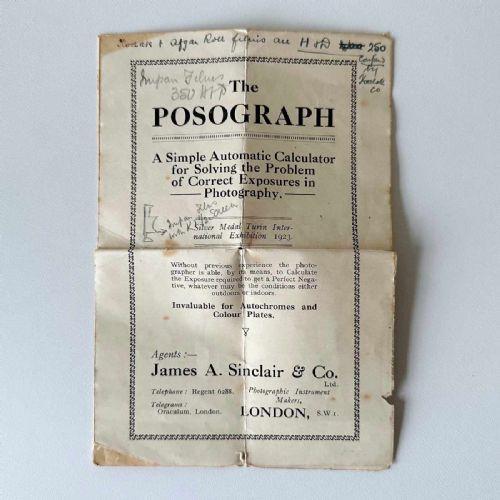 EARLY TWENTIETH CENTURY POSOGRAPH PHOTOGRAPHIC EXPOSURE MACHINE BY AUGUSTE ROBERT KAUFFMAN - ADDITIONAL PHOTO 2