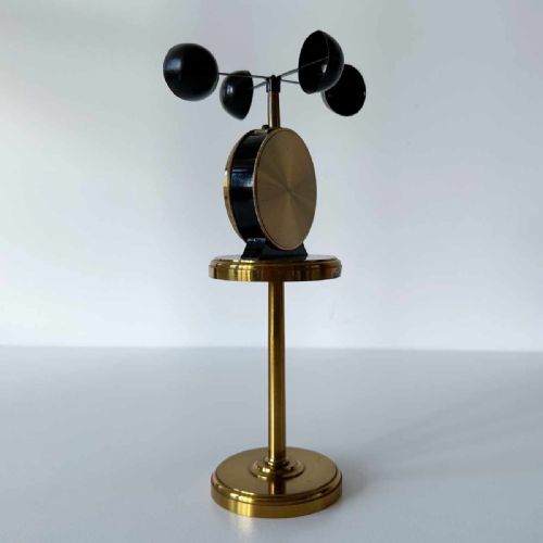 RARE PEDESTAL ANEMOMETER BY J HICKS OF LONDON - ADDITIONAL PHOTO 2