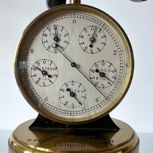 RARE PEDESTAL ANEMOMETER BY J HICKS OF LONDON - ADDITIONAL PHOTO 4