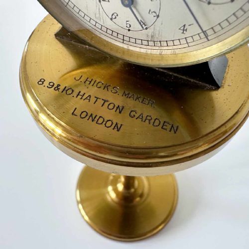RARE PEDESTAL ANEMOMETER BY J HICKS OF LONDON - ADDITIONAL PHOTO 5