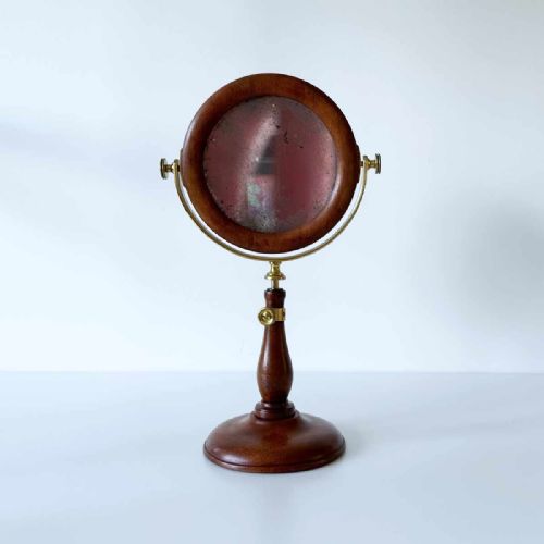 EARLY VICTORIAN SCIENTIFIC OPTICAL MIRROR BY THOMAS RUBERGALL OF LONDON - ADDITIONAL PHOTO 4