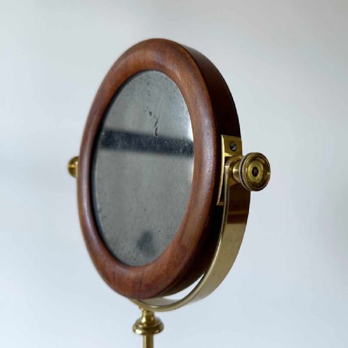 EARLY VICTORIAN SCIENTIFIC OPTICAL MIRROR BY THOMAS RUBERGALL OF LONDON - ADDITIONAL PHOTO 6