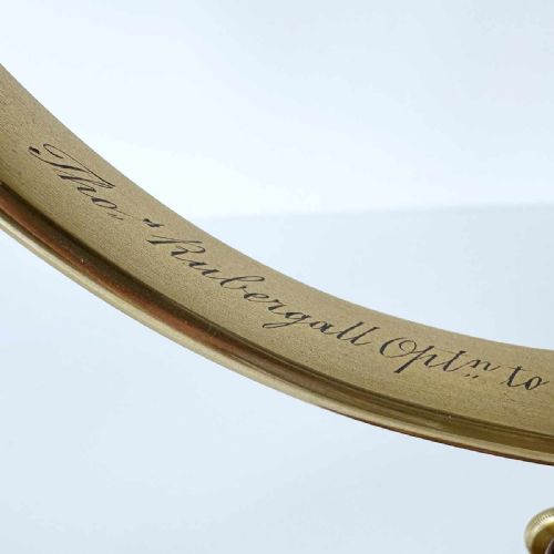 EARLY VICTORIAN SCIENTIFIC OPTICAL MIRROR BY THOMAS RUBERGALL OF LONDON - ADDITIONAL PHOTO 9