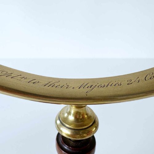 EARLY VICTORIAN SCIENTIFIC OPTICAL MIRROR BY THOMAS RUBERGALL OF LONDON - ADDITIONAL PHOTO 10