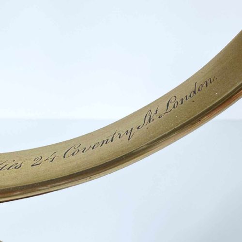 EARLY VICTORIAN SCIENTIFIC OPTICAL MIRROR BY THOMAS RUBERGALL OF LONDON - ADDITIONAL PHOTO 11