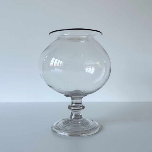 Georgian Glass Medical Leech Jar