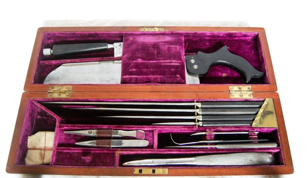 Early Nineteenth Century Victorian Surgeons Amputation Set by J. Gardner of Edinburgh