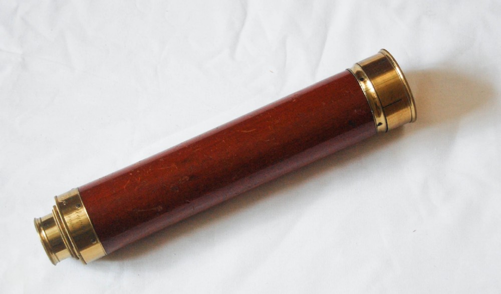 Three Draw Telescope by Matthew Berge (Late Ramsden) owned by Horatio Stewart 95th Rifles View II