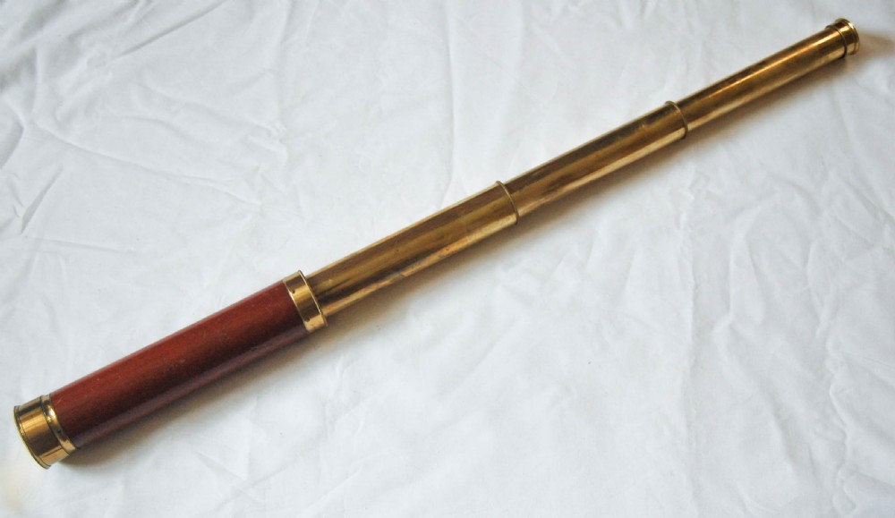 Three Draw Telescope by Matthew Berge (Late Ramsden) owned by Horatio Stewart 95th Rifles View III