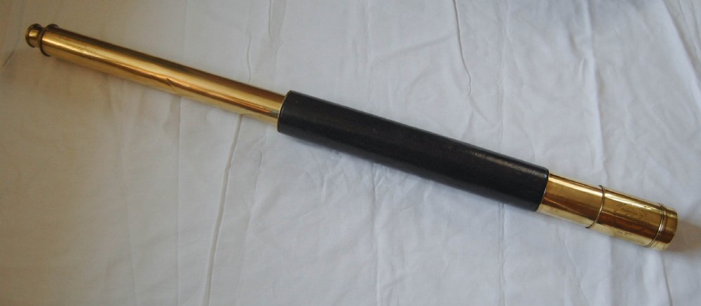 Mid-Victorian Single Draw Day & Night Presentation Telescope by J, Sewill of Liverpool & London View II
