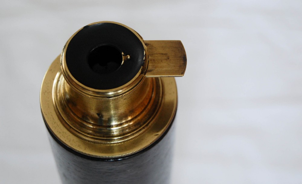 Mid-Victorian Single Draw Day & Night Presentation Telescope by J, Sewill of Liverpool & London View VI