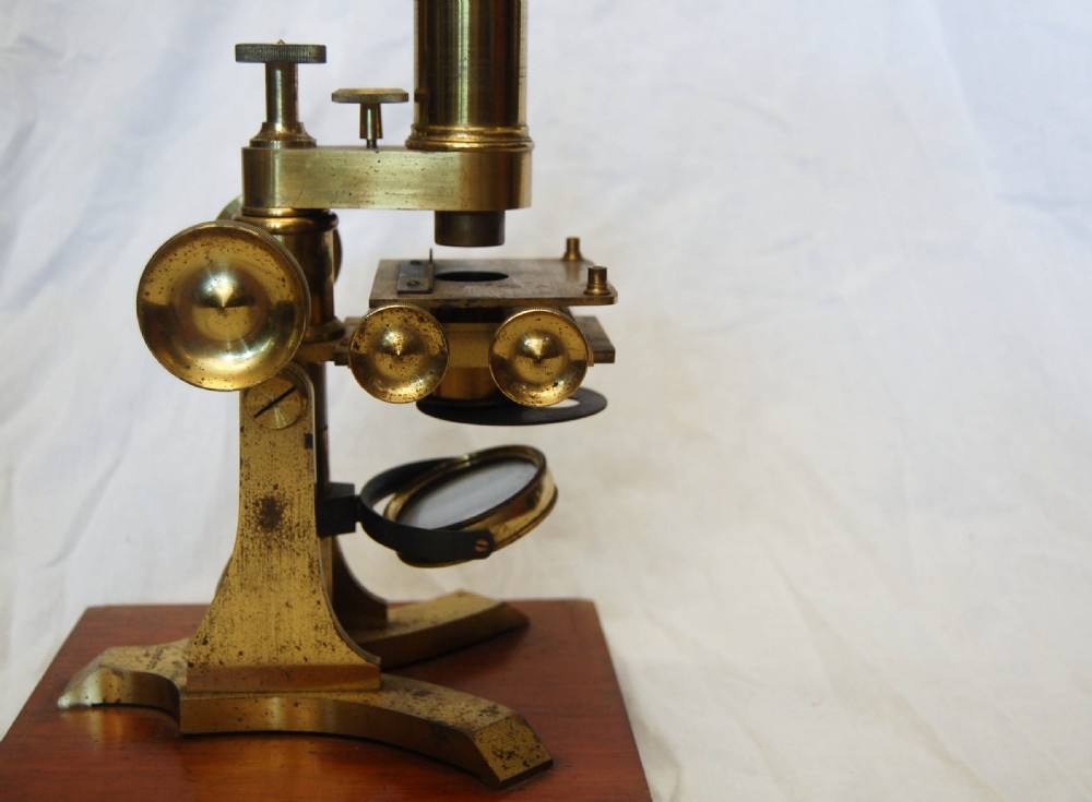 Victorian Cased Monocular Microscope by Watson & Son, 313 High Holborn, London. View VI
